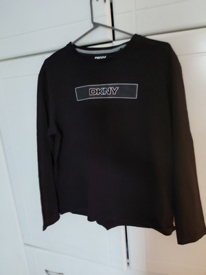 DKNY long-sleeve shirt used, size L, black