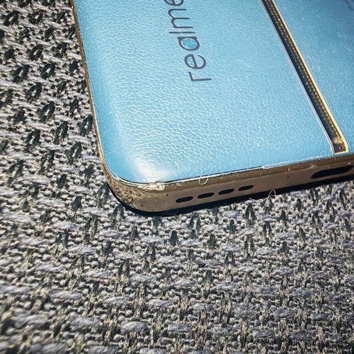 Realme 12 Pro+ 5G smartphone used, 12GB RAM, 512GB storage, Submarine Blue