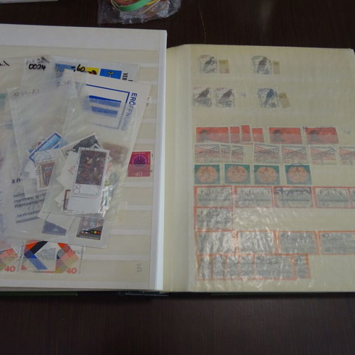 KABE Germany stamp collection in large foldable album, 32 pages