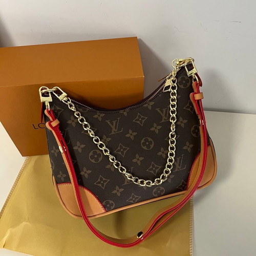 Louis Vuitton shoulder bag new, brown with dust bag