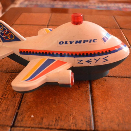 Olympic Airways Zeus toy used, collectible
