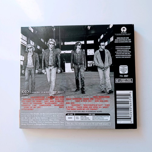 Bon Jovi Have a Nice Day Deluxe Limited Edition CD + DVD new