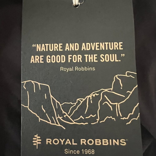Royal Robbins Discovery III Bermuda women's shorts, black, size 8