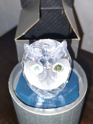 Vintage Swarovski owl collectible new