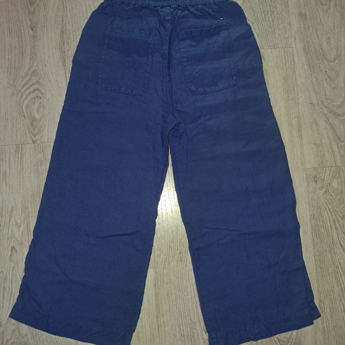 Tommy Hilfiger women's linen pants, size 32, blue