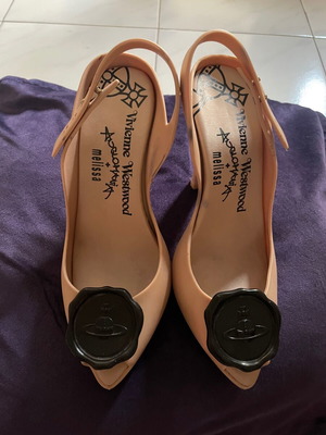 Vivienne Westwood Anglomania jelly sling pumps μέγεθος 38, αφόρετες