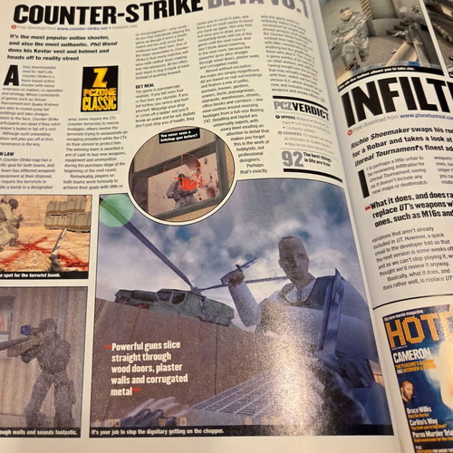 PC Zone Magazine Issue 92 August 2000 like new, English