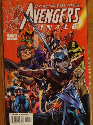 Avengers Finale 2004 Marvel Comics употребяван, на чужд език