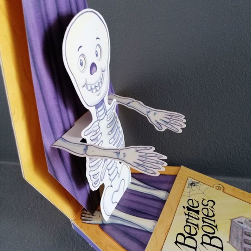 Bertie Bones (Monster Madness) book used, pop-up in English