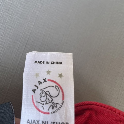 Ajax Amsterdam Official Merchandise Jockey Hat used, red