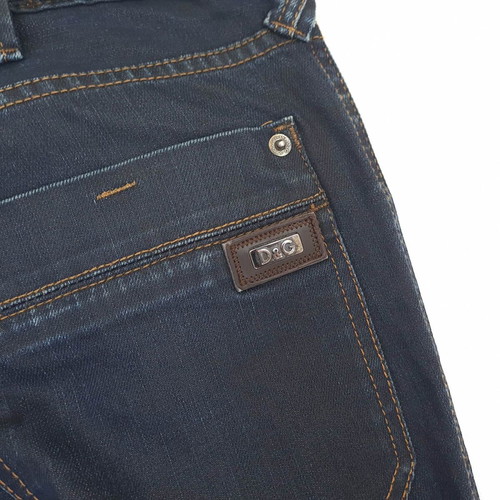Dolce & Gabbana men's designer jeans W30 L36 very low rise regular fit like new, blue