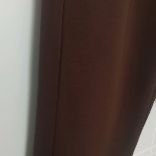 S Plus Size Brown Pants New with Elastic Waist and Pockets