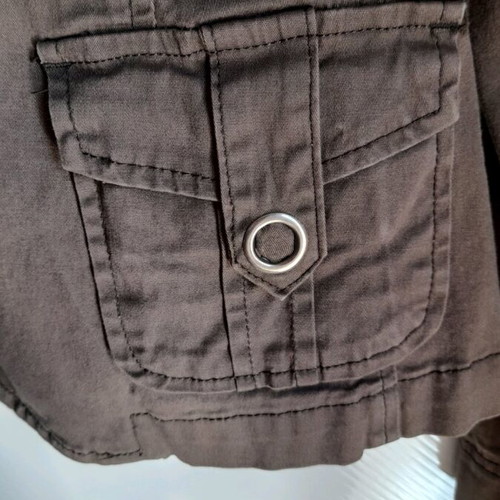 Woman's jacket brown size M used, cotton