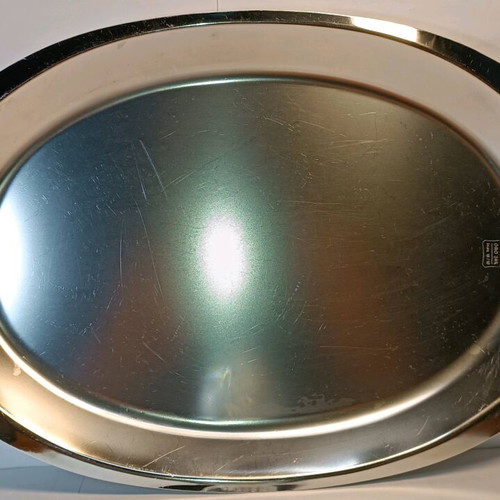 Serving tray used stainless steel 41x27