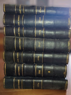 7 legal books Kodix Nomon 1934'-40' used