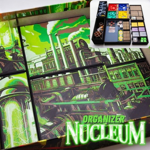 Nucleum Board Game Organizer new, fits sleeved cards