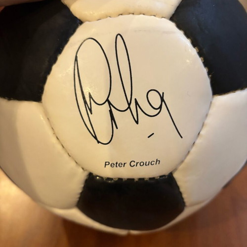 Collectible ball with printed signatures new
