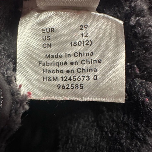 Pokemon H&M sneakers size 29 like new, gray