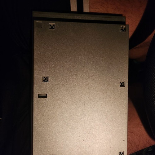 PS2 Silver Replacement Shell used