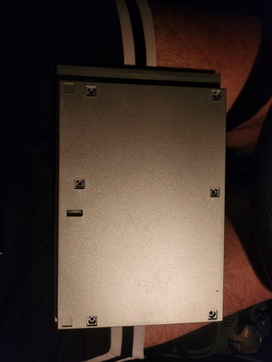 PS2 Silver Replacement Shell used
