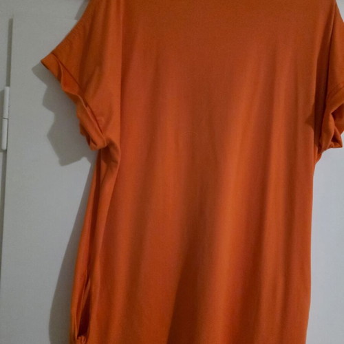 Urban Classics cotton summer dress orange XL new