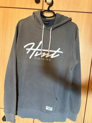 Hvnt sweatshirt with white Hvnt logo front like new, gray