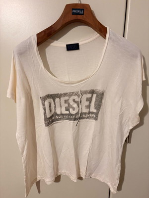 Diesel white blouse size S like new