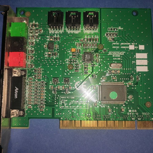Creative Labs Ensoniq Audio PCI 5200 Sound Card like new