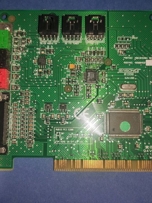 Creative Labs Ensoniq Audio PCI 5200 Sound Card like new