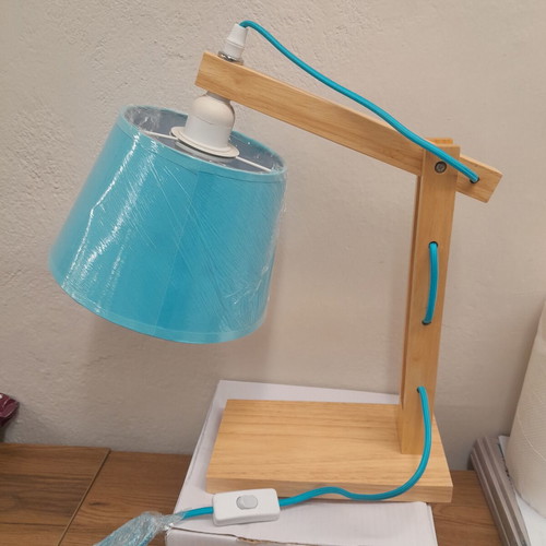 Wooden table lamp new