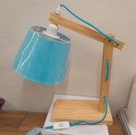 Wooden table lamp new