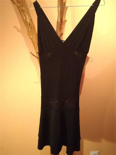  𝐑𝐞𝐛𝐞𝐜𝐜𝐚 𝐁𝐥𝐮 mavro mini forema (Vintage - M) - Black Mini dress 𝐑𝐞𝐛𝐞𝐜𝐜𝐚 𝐁𝐥𝐮 (M)