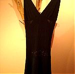  𝐑𝐞𝐛𝐞𝐜𝐜𝐚 𝐁𝐥𝐮 Μαύρο Μίνι φόρεμα (Vintage - M) - Black Mini dress 𝐑𝐞𝐛𝐞𝐜𝐜𝐚 𝐁𝐥𝐮 (M)