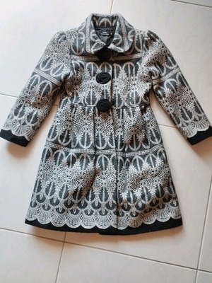 Mini Raxevsky children's coat 6 years like new, black and gray