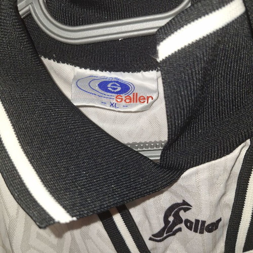 Vintage football jersey Saller KSV Urberach No.14 used, 90s
