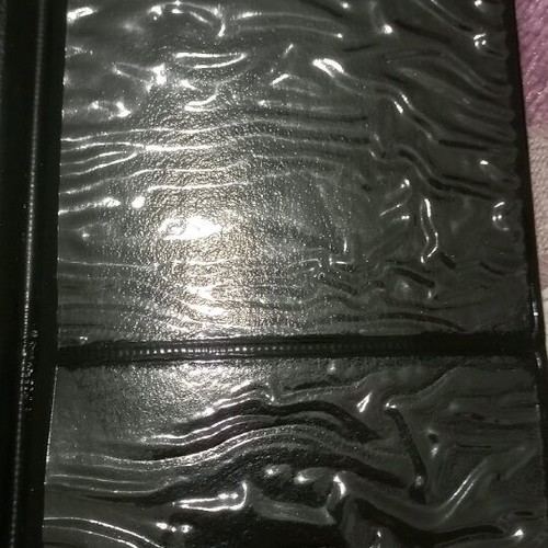 Plastic cases like new, pack of 2, dark blue