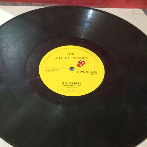 Rolling Stones Undercover of the Night vinyl record used, rock