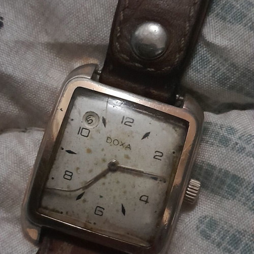 Doxa Swiss 50's rare vintage watch like new, fully serviced