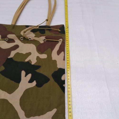 A.L.E. camouflage shoulder bag new, beige and green