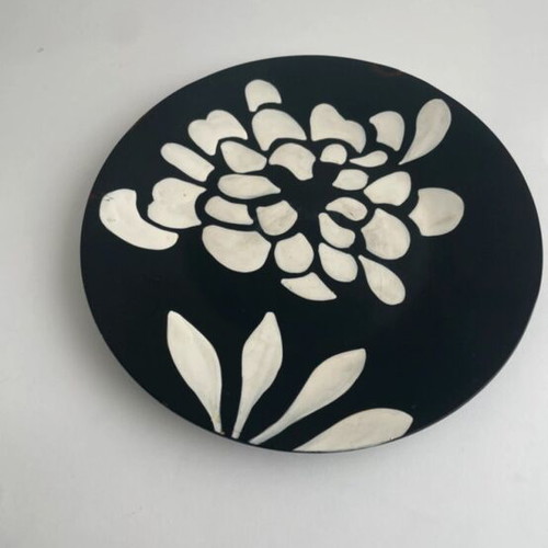 Decorative plate used Stoupa kolexion