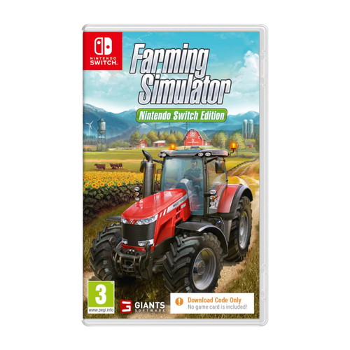 Farming Simulator Nintendo Switch new, code in box, PAL