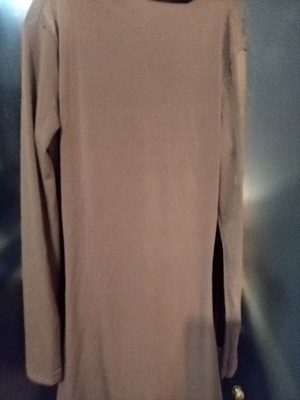 Mini fitted dress with open back, elastic, like new