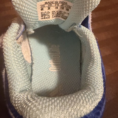 Adidas & Reebok baby sports shoes pack of 3 like new, sizes 19-20