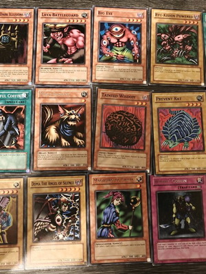 Yu-Gi-Oh! MRD Cards Set of 19, Like New, 1st Edition