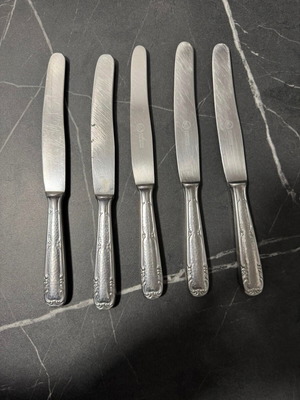 Rostfrei Solingen vintage knives set of 5, used