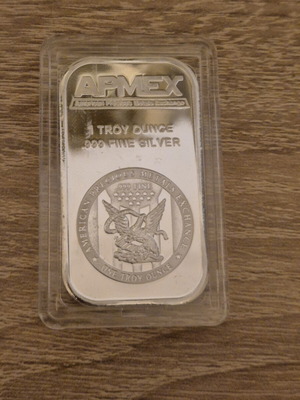 1 oz Fine Silver Copy New