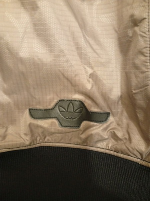 Adidas, black/beige jacket, size L