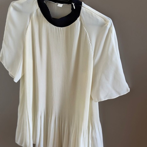 Silk blouse COS like new, size M, white and black