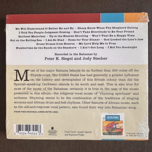 The Real Bahamas in Music and Song CD, Nonesuch Explorer Series