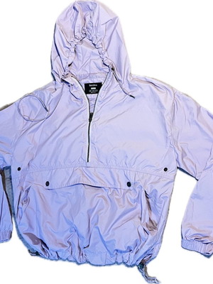 Windbreaker Bershka μεταχειρισμένο, μέγεθος M, μωβ